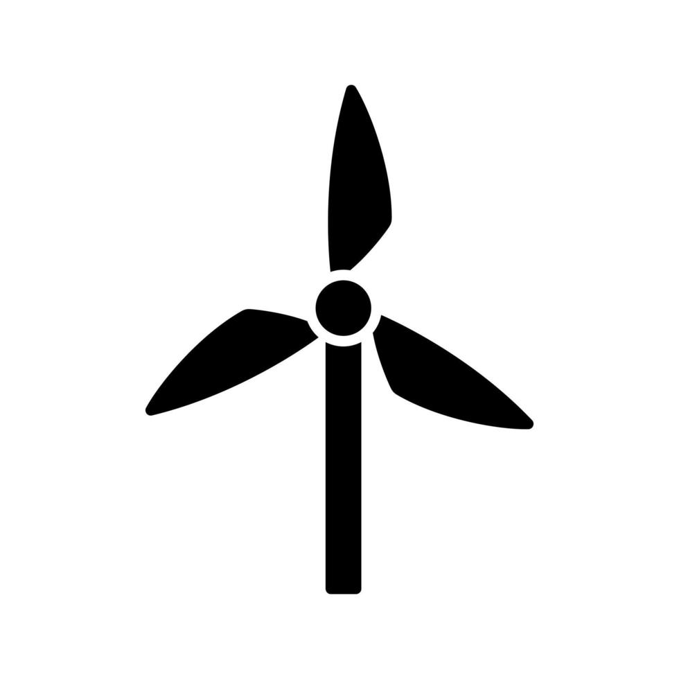 icono de vector de molino de viento