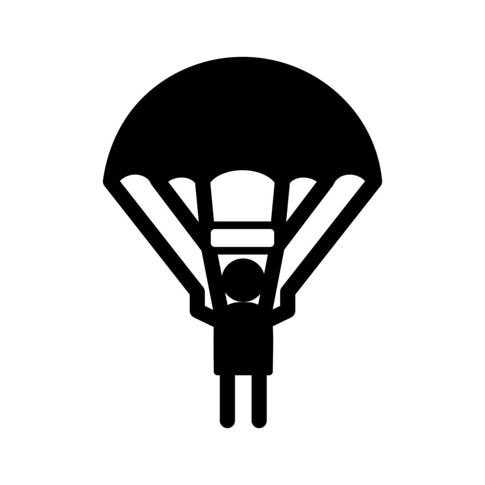 Parachuter Vector Icon
