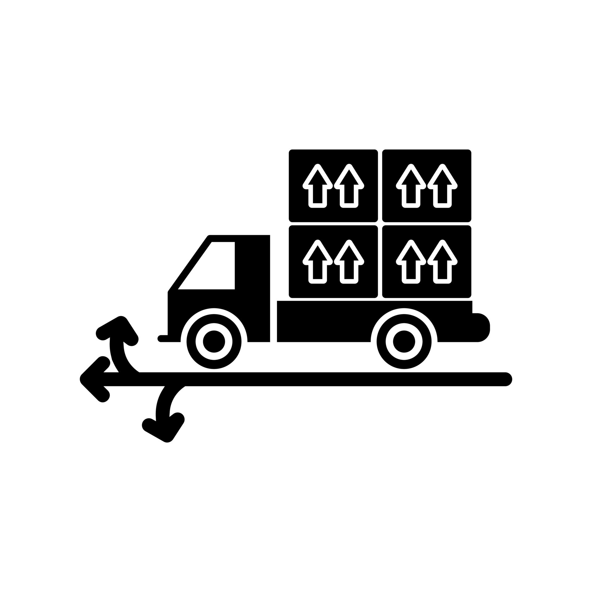 Multiple Delivery Points Vector Icon 16708326 Vector Art at Vecteezy