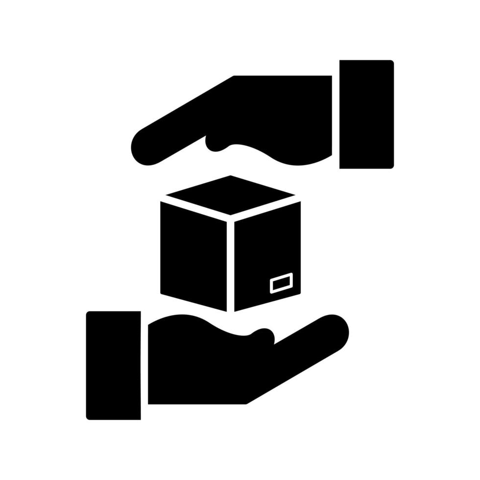 Receive Package Vector Icon