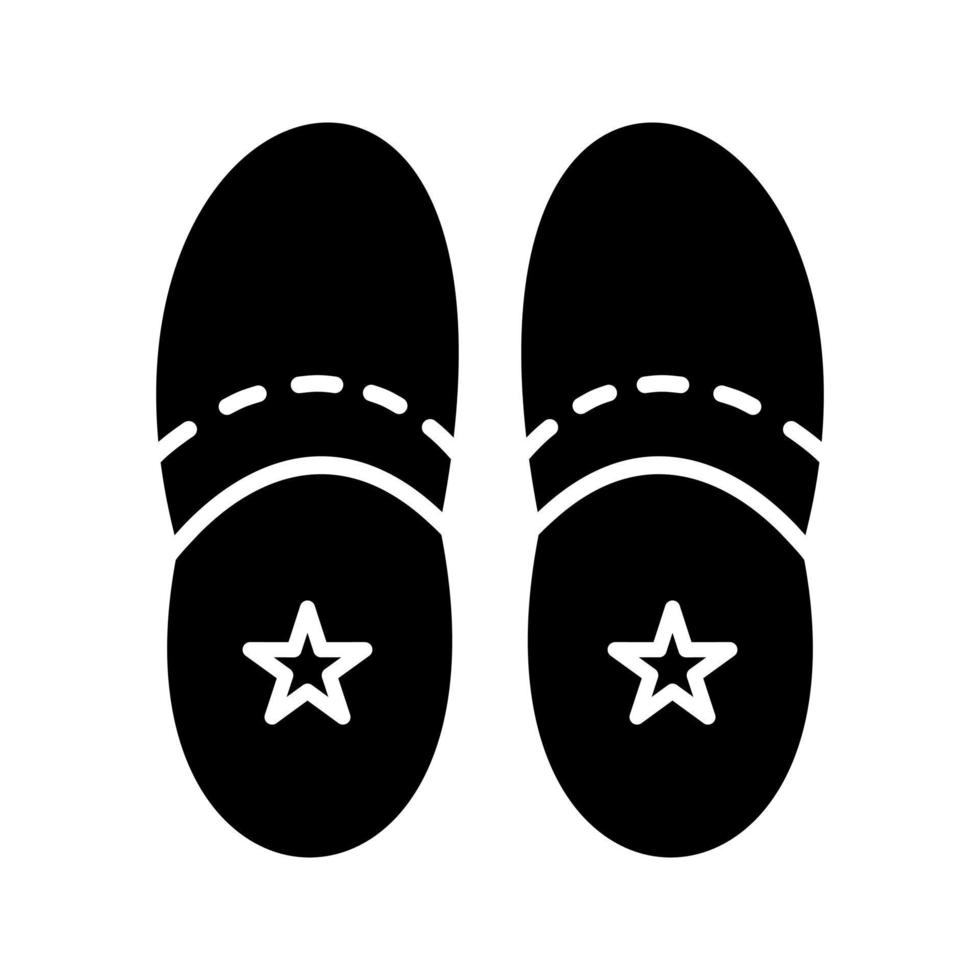 Slippers Vector Icon