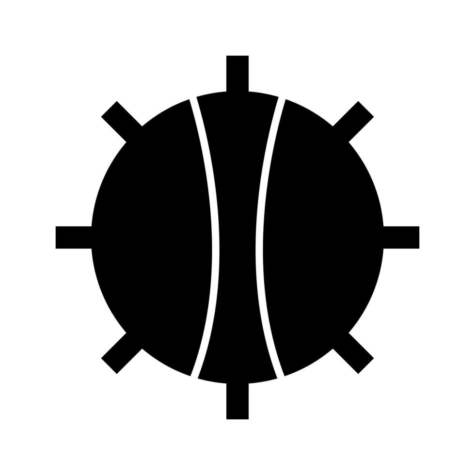Temperature Knob Vector Icon