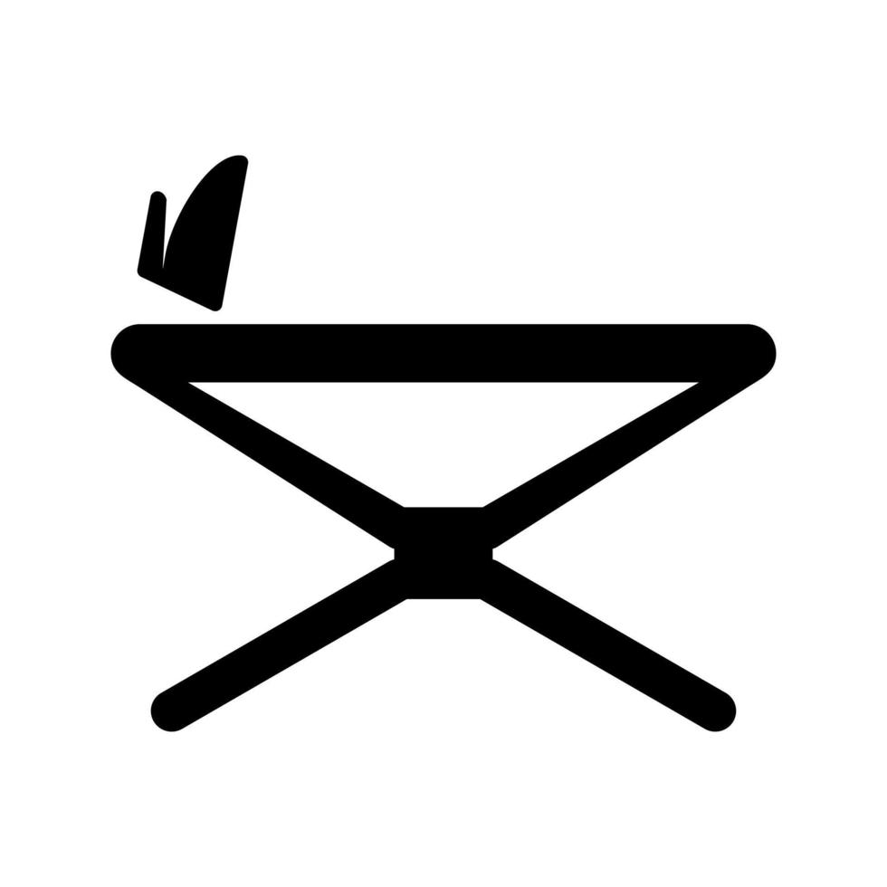 Iron Stand Vector Icon