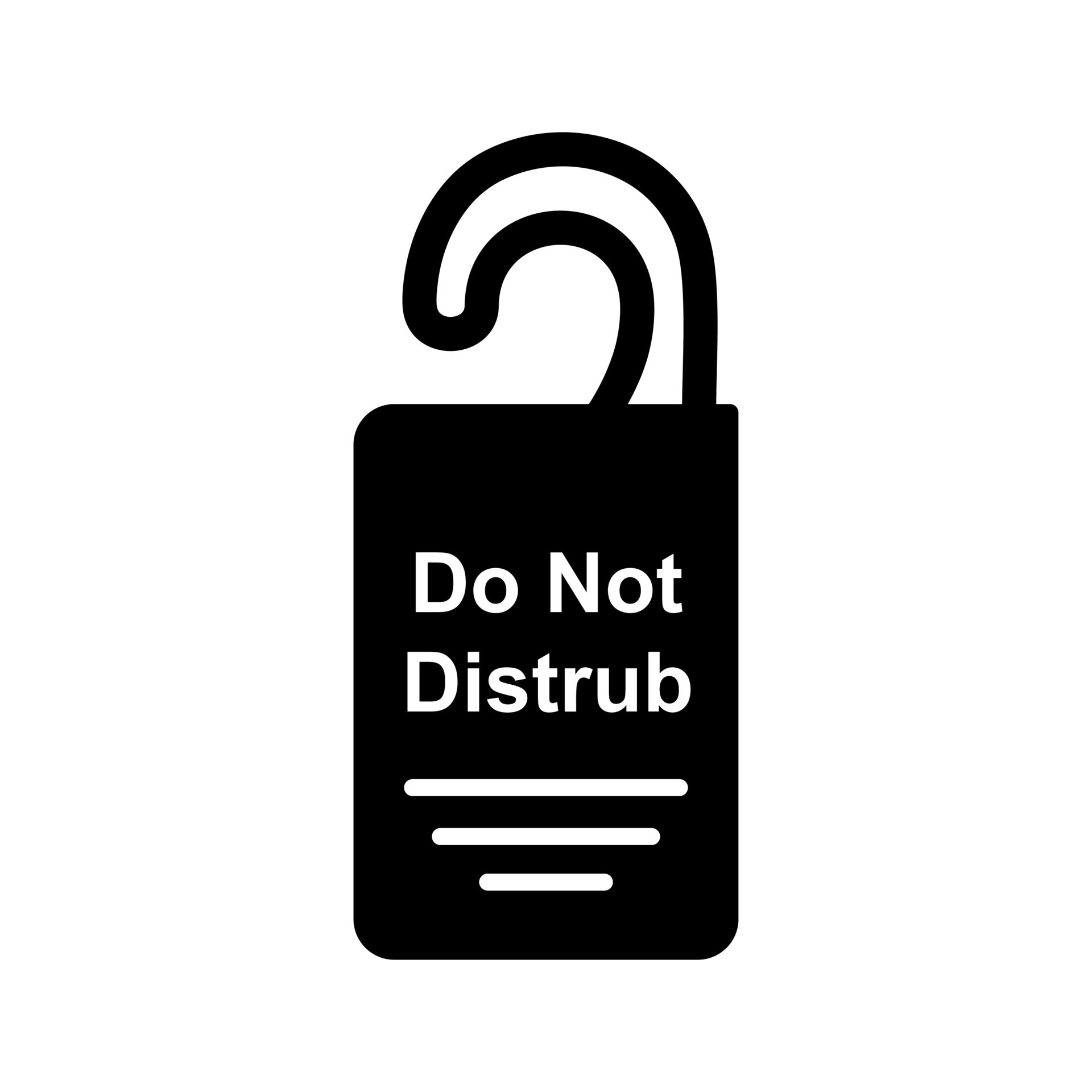 Door Hanger Vector Icon 16708880 Vector Art at Vecteezy