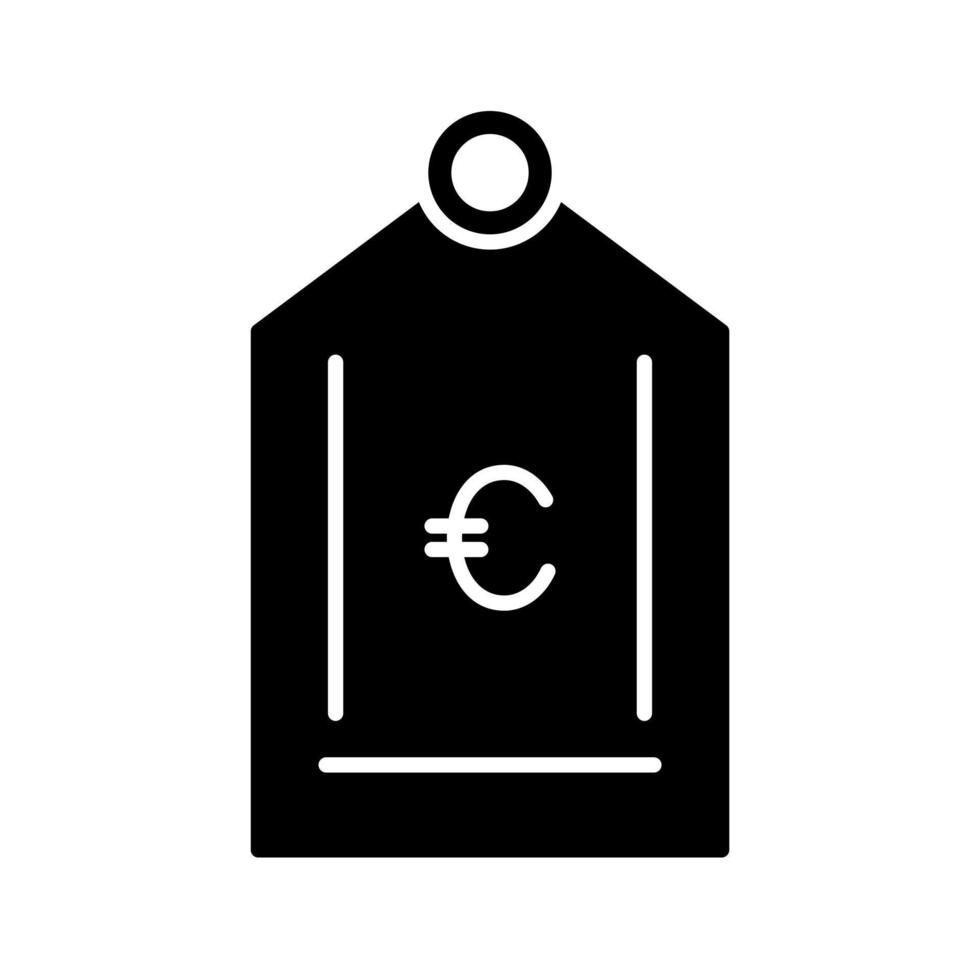 Euro Tag Vector Icon