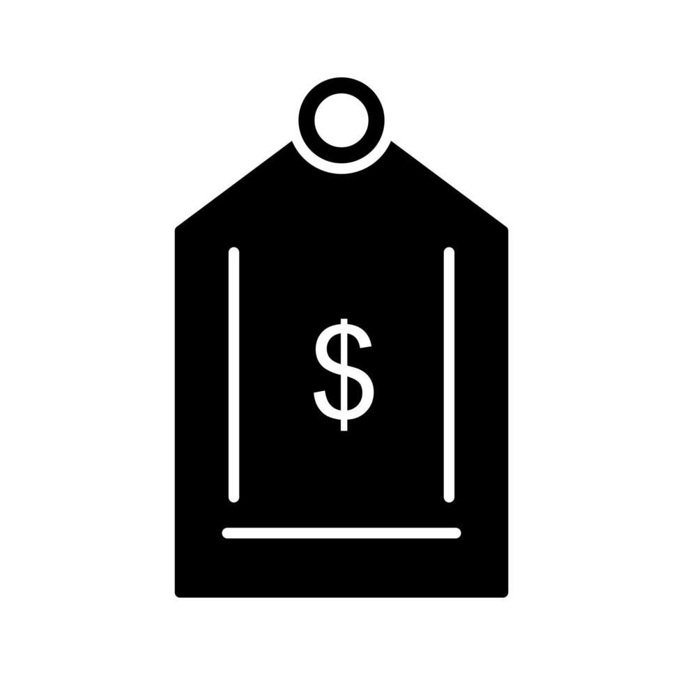 Dollar Tag Vector Icon