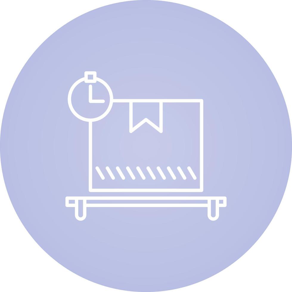 Package Pending Vector Icon