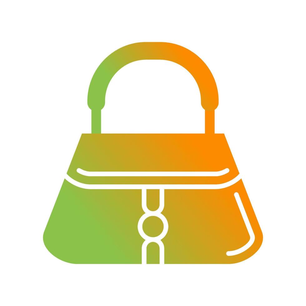 Purse Glyph Gradient Icon vector