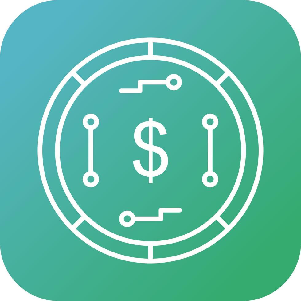 Digital Currency Vector Icon