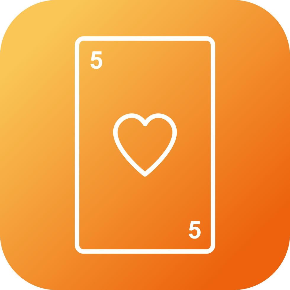 Playing Card Vector Icon