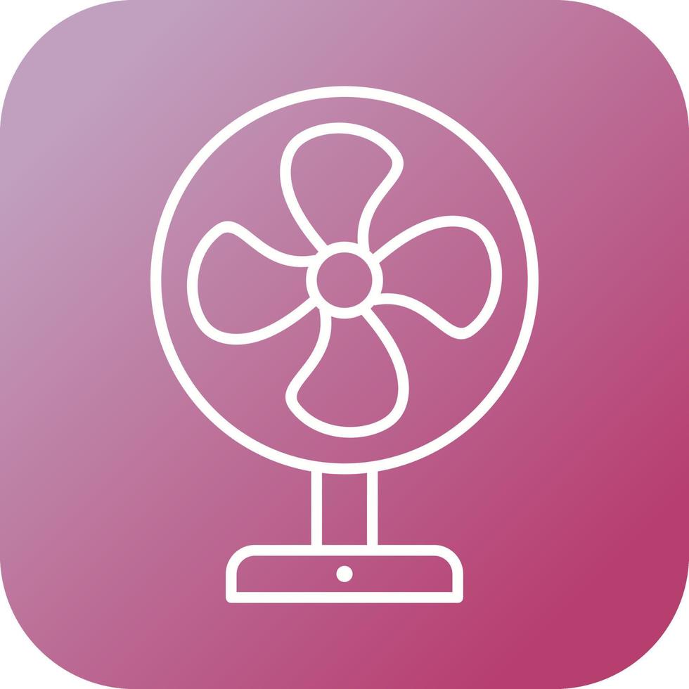 Electric Fan Vector Icon