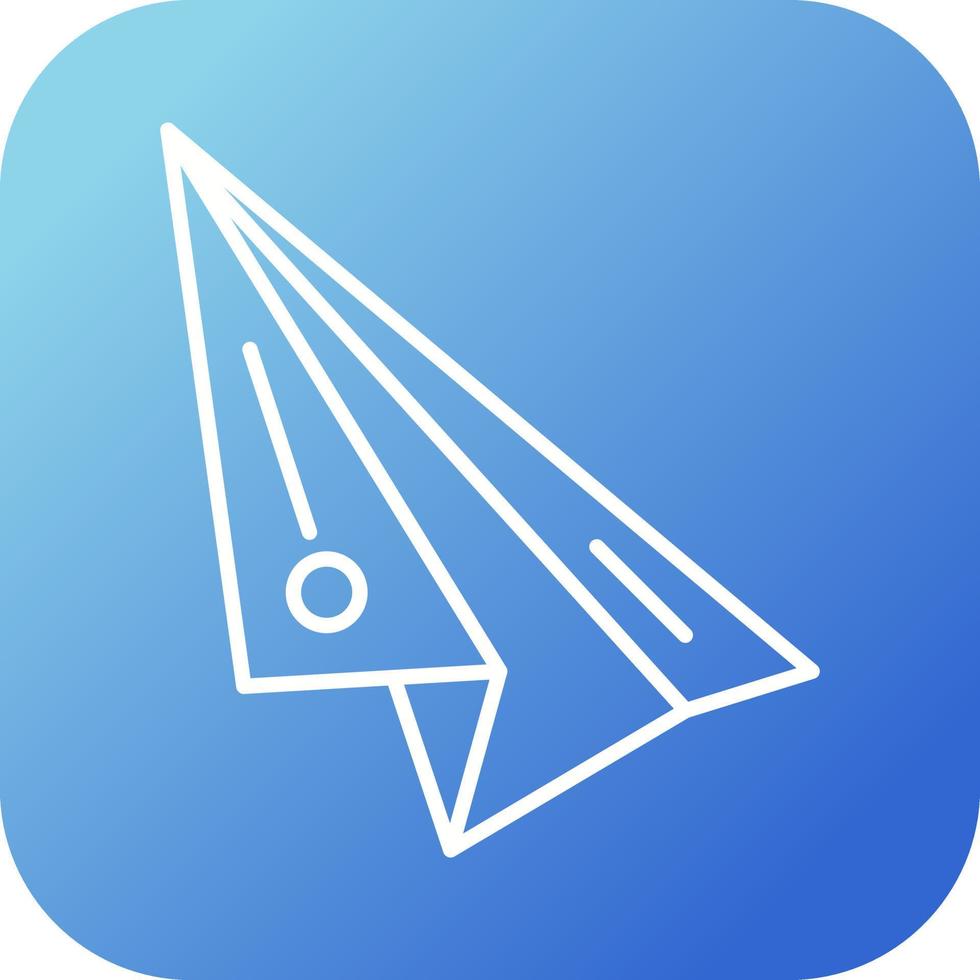 Paper Plane Vector Icon