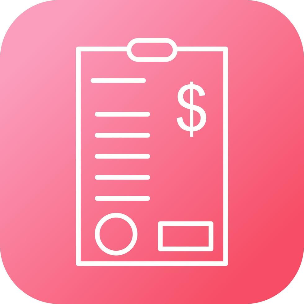 Dollar Bills Vector Icon