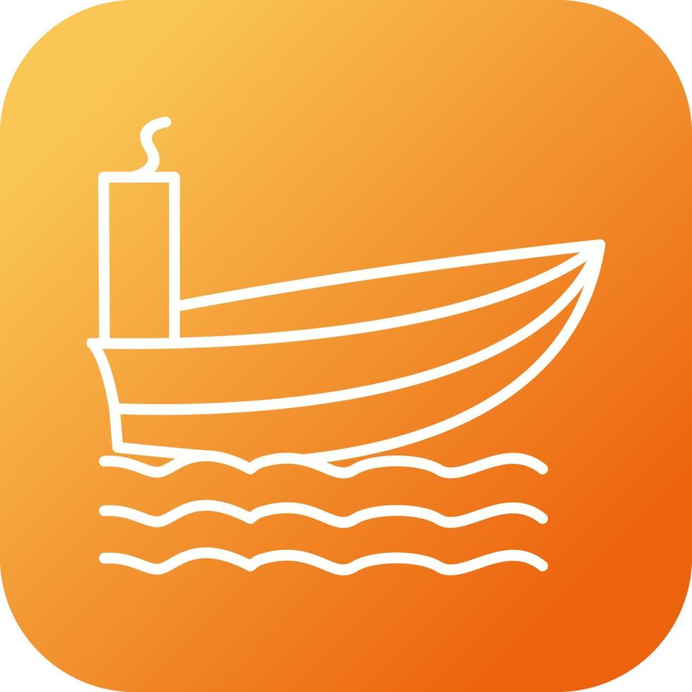 Steamship Vector Icon
