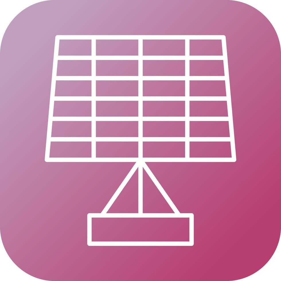Solar Panel Vector Icon