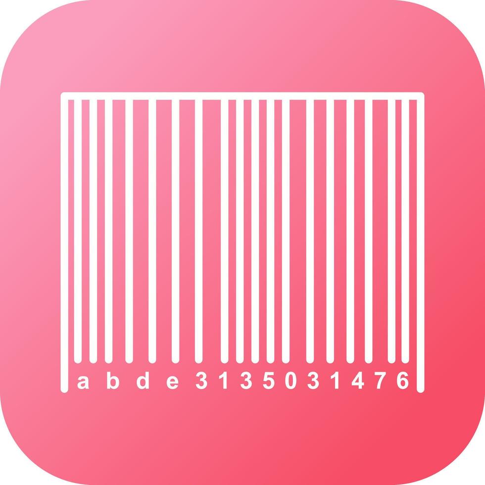 Barcode Vector Icon