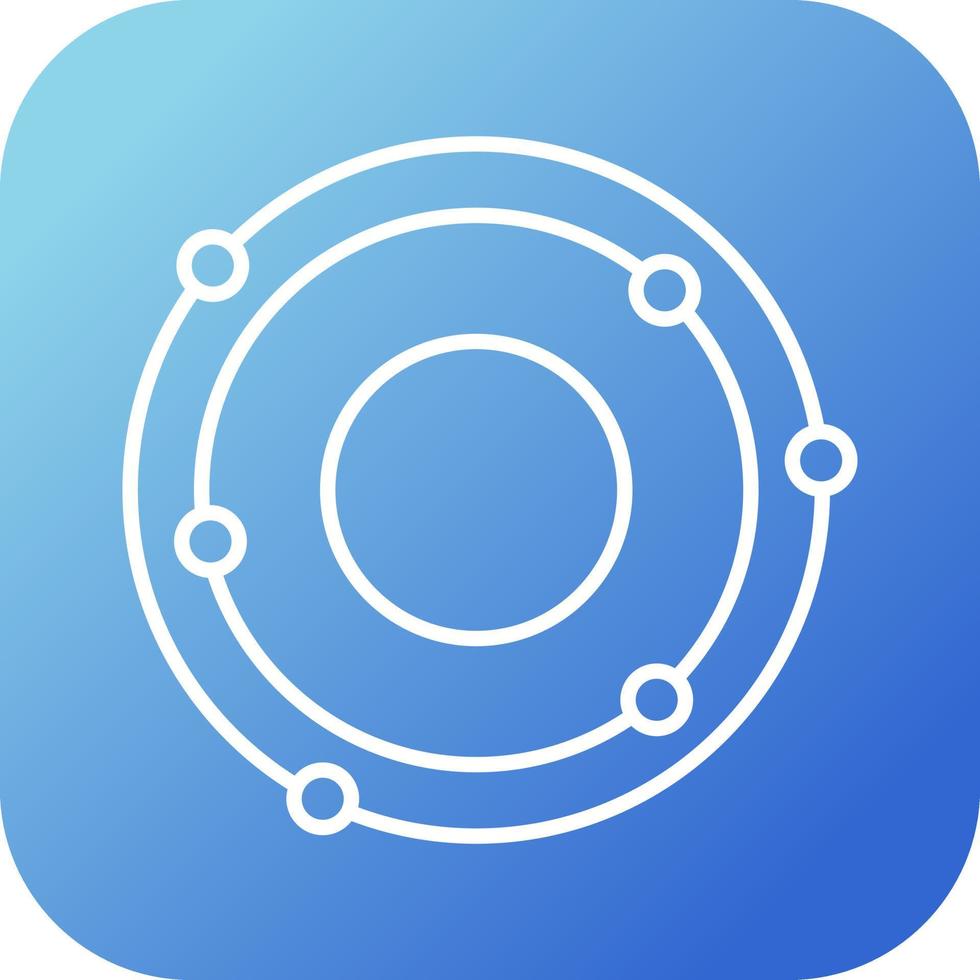Atomic Structure Vector Icon