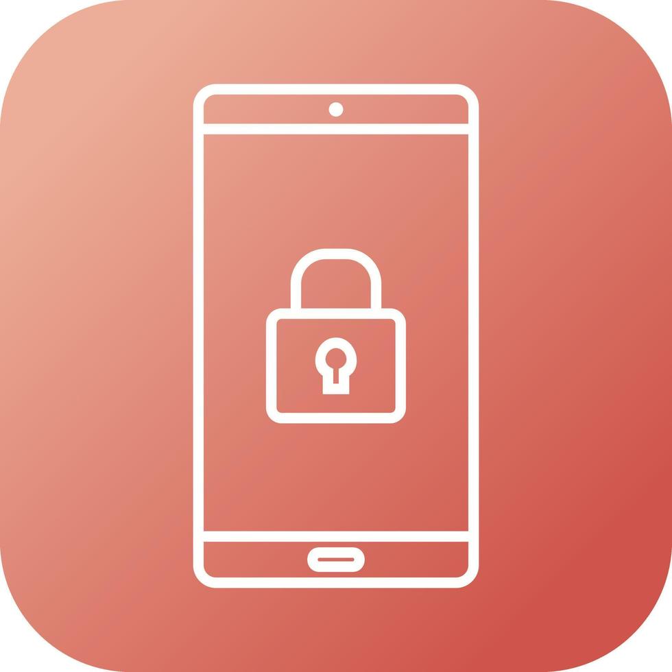 Secure Device Vector Icon
