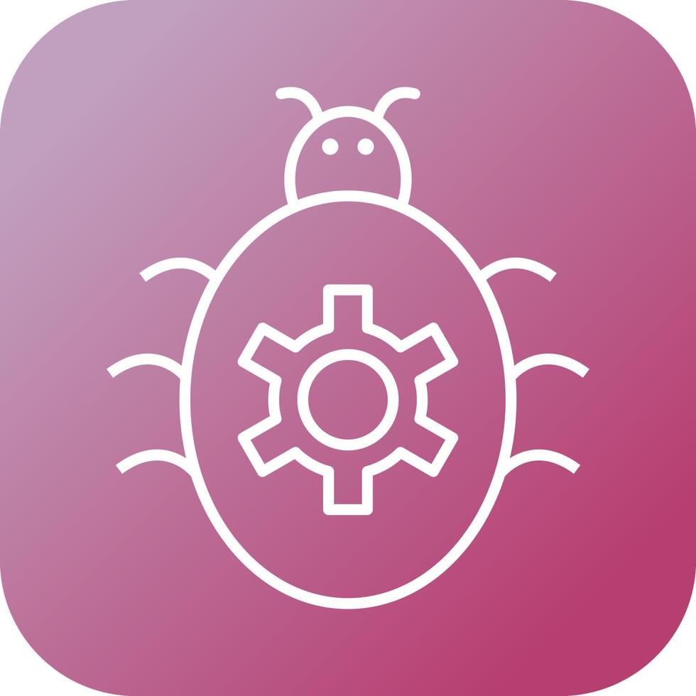 Bug Fixing Vector Icon