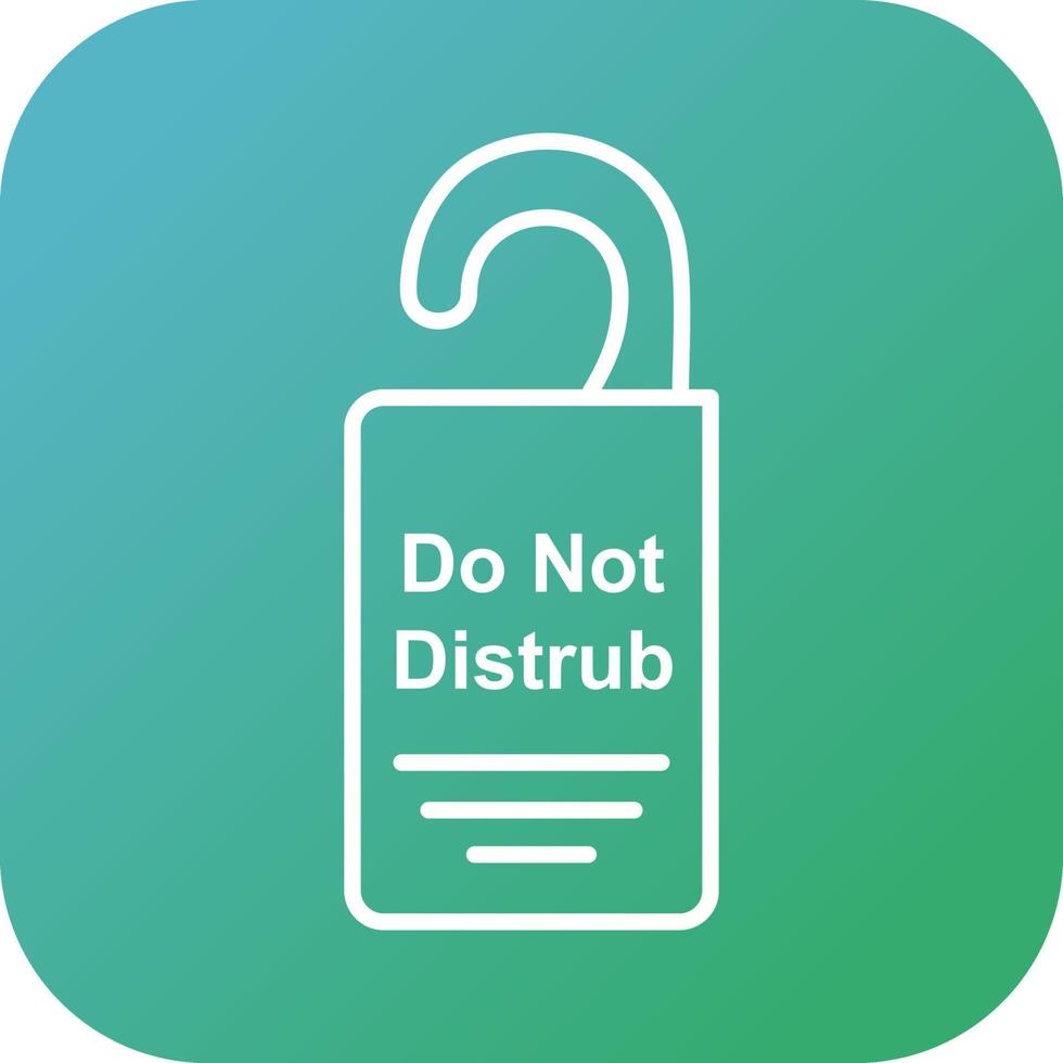 Door Hanger Vector Icon