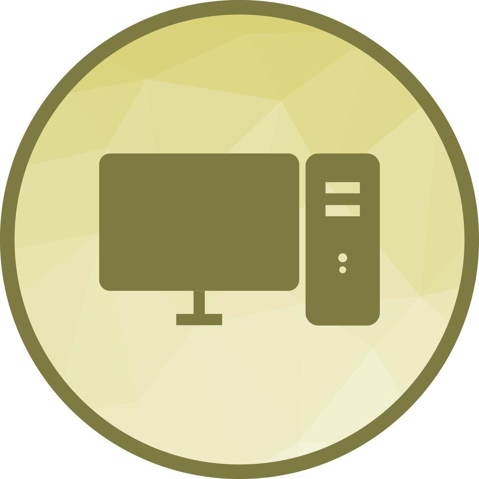 Computer Low Poly Background Icon 16710027 Vector Art at Vecteezy