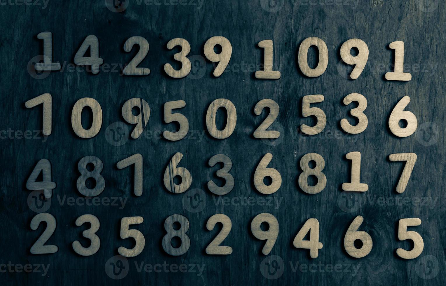 Background of numbers. from zero to nine. Numbers texture. Finance data concept. Mathematic. Seamless pattern with numbers. financial crisis concept. Business success. photo