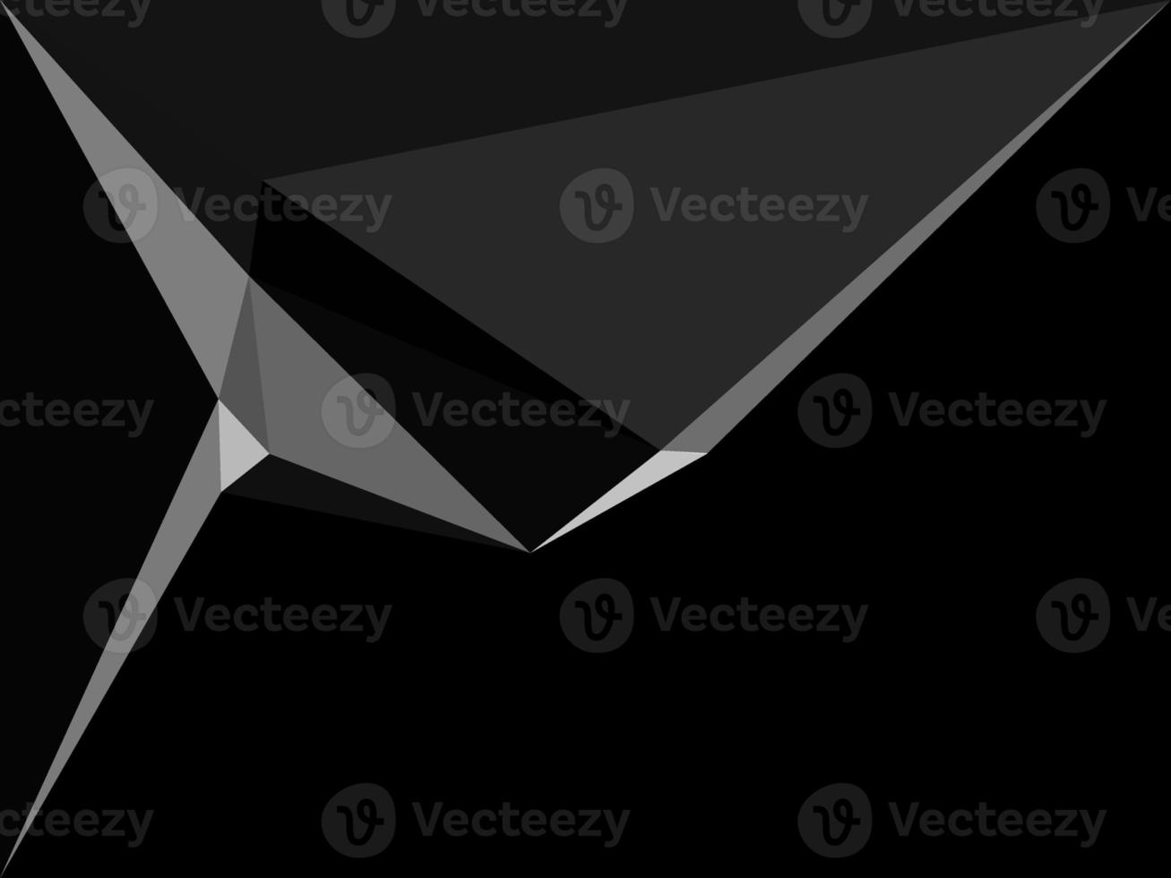 Black and white polygonal pattern Abstract geometric background Triangular mosaic, perfect for, mobile, app, advertisement, social media photo