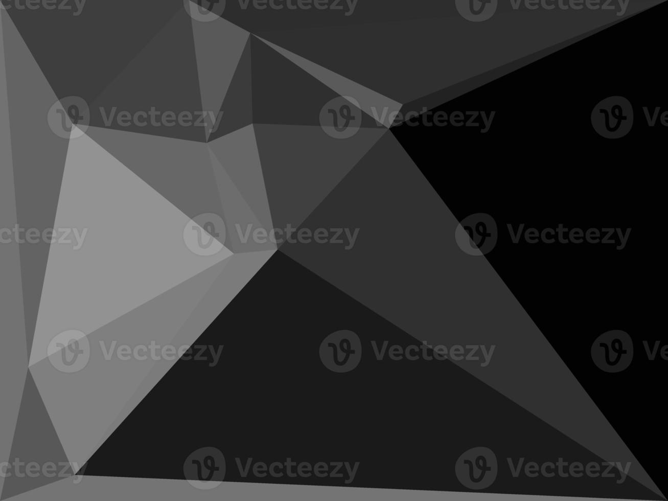 Black and white polygonal pattern Abstract geometric background Triangular mosaic, perfect for, mobile, app, advertisement, social media photo