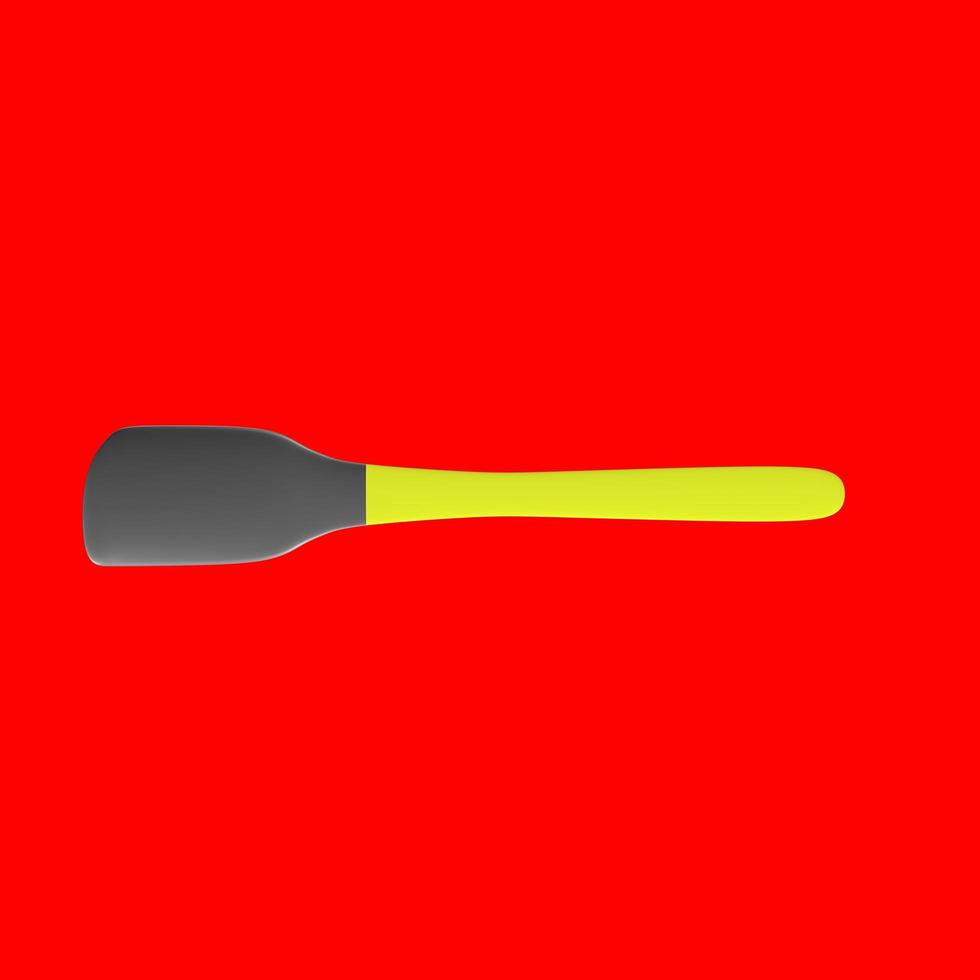 Spatula isolated on a background photo