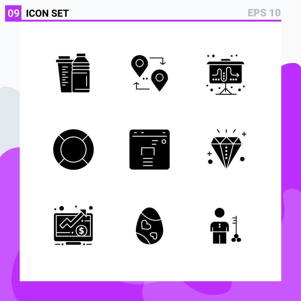 9 Creative Icons Modern Signs and Symbols of ux help travel essential tactic Editable Vector Design Elements