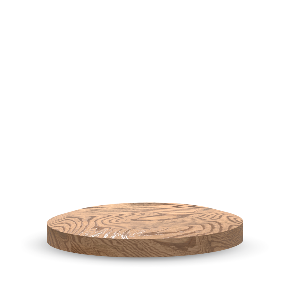 3d houten podium Product png