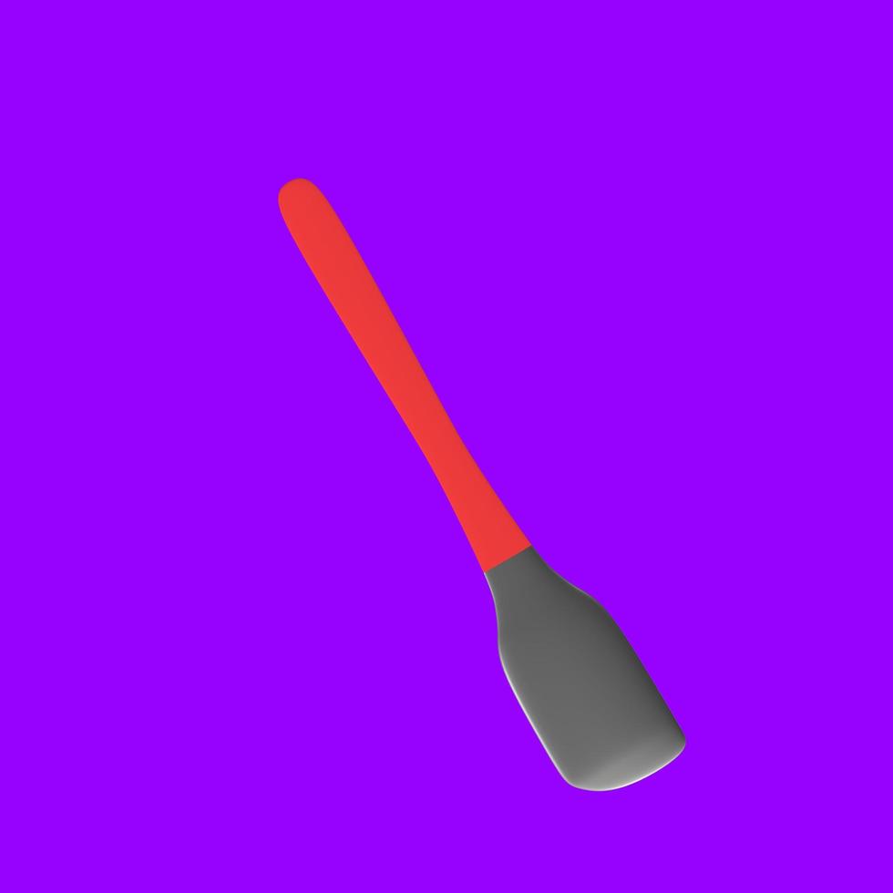 Spatula isolated on background photo