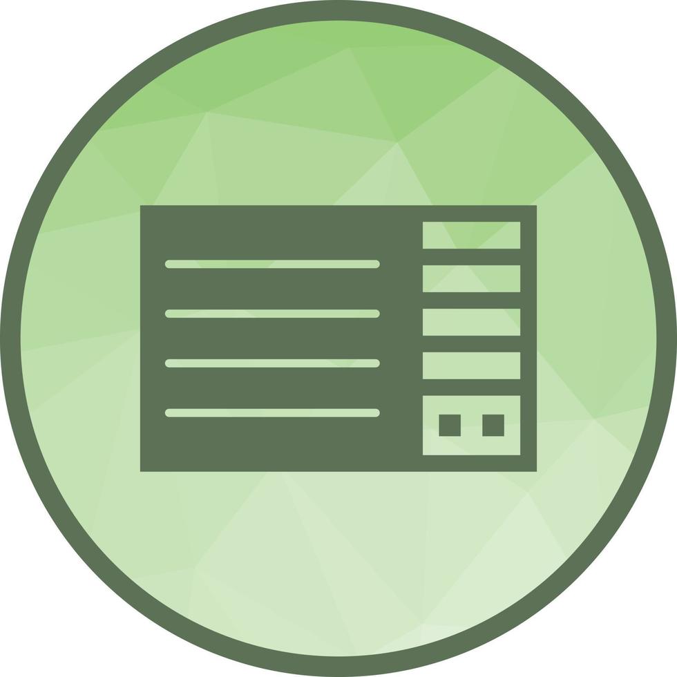 AC Window Unit Low Poly Background Icon 16712192 Vector Art at Vecteezy