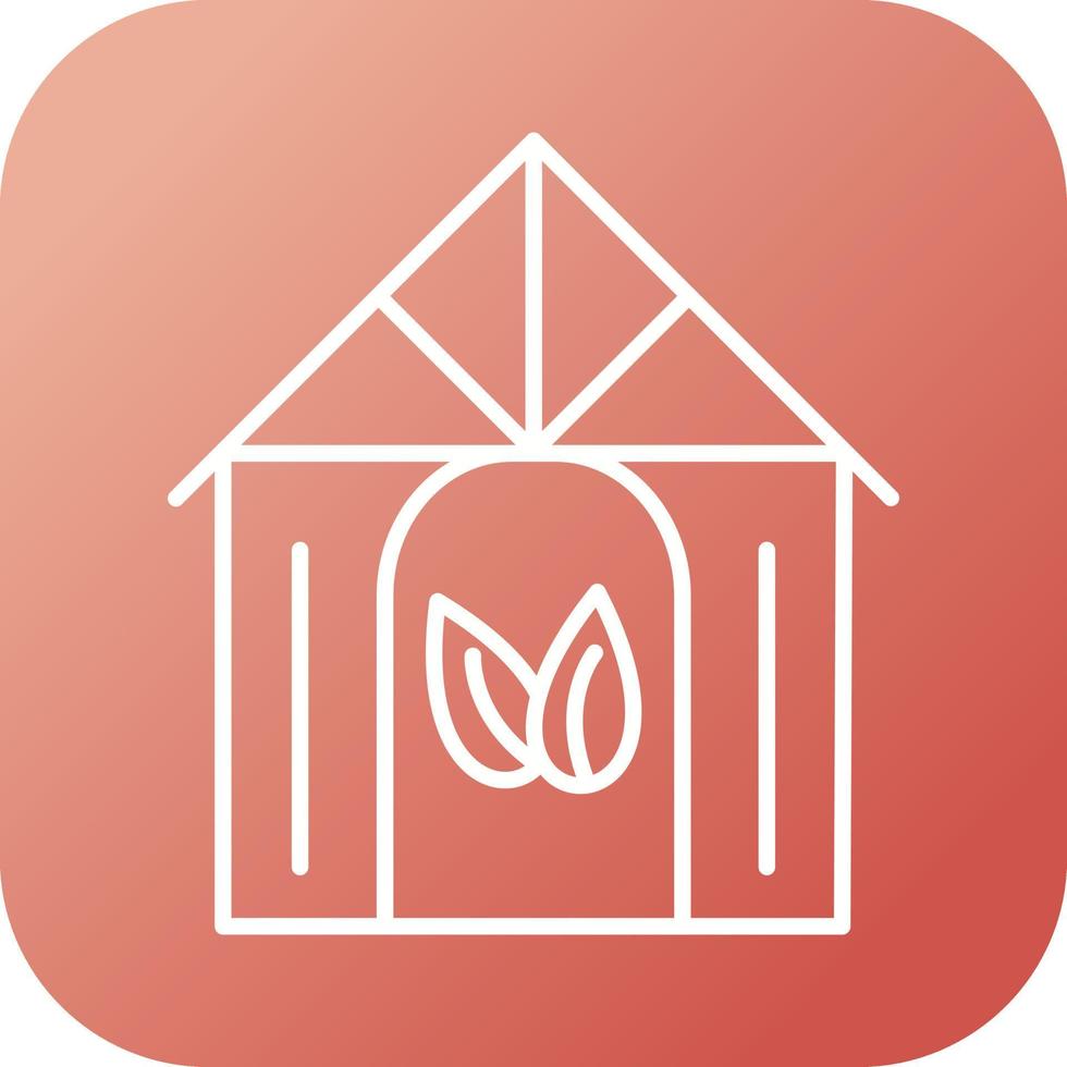 Eco friendly Building Vector Icon