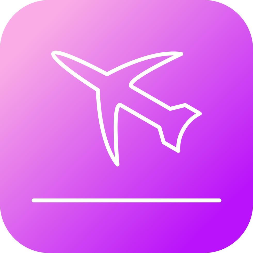 Flight Takeoff Vector Icon