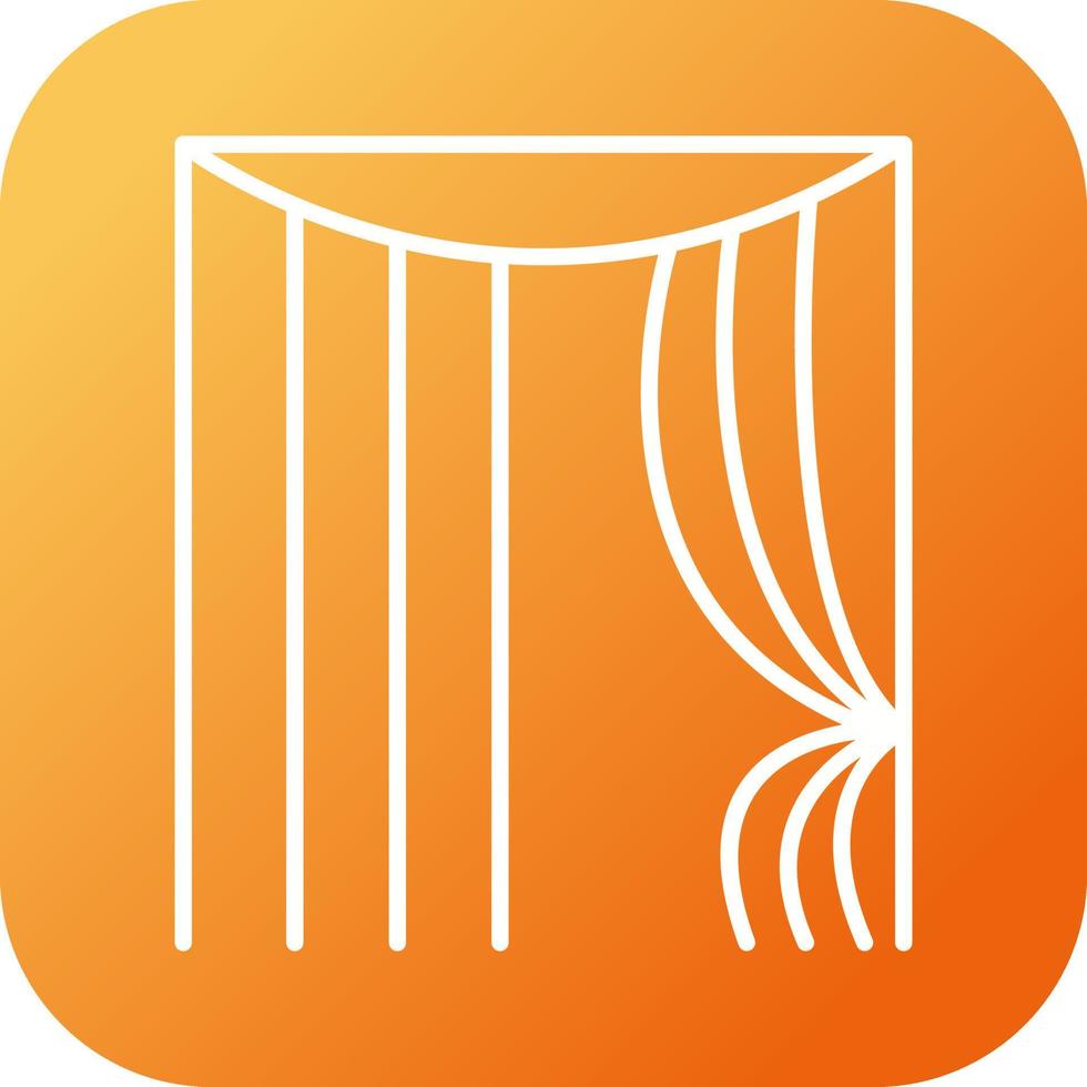 Curtains Vector Icon