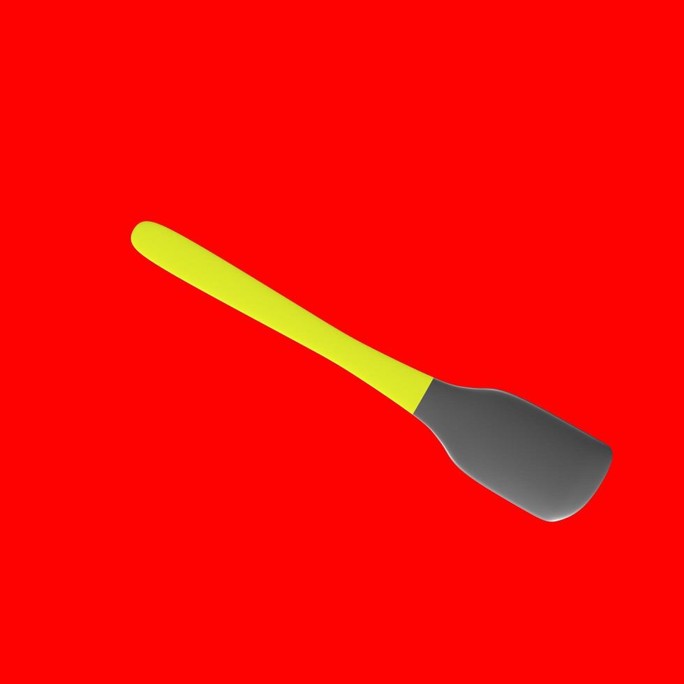 Spatula isolated on a background photo