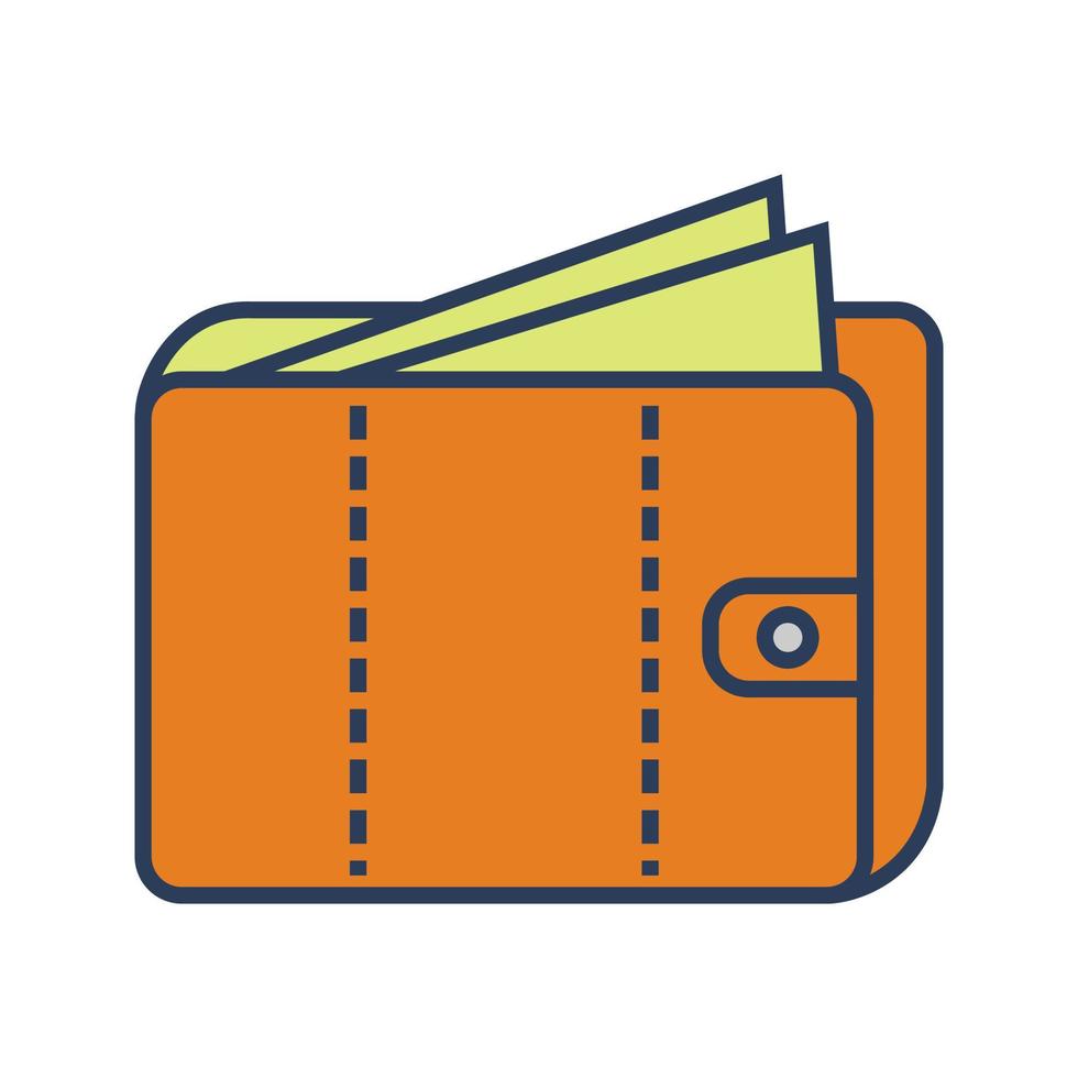 Mony in voilet Vector Icon