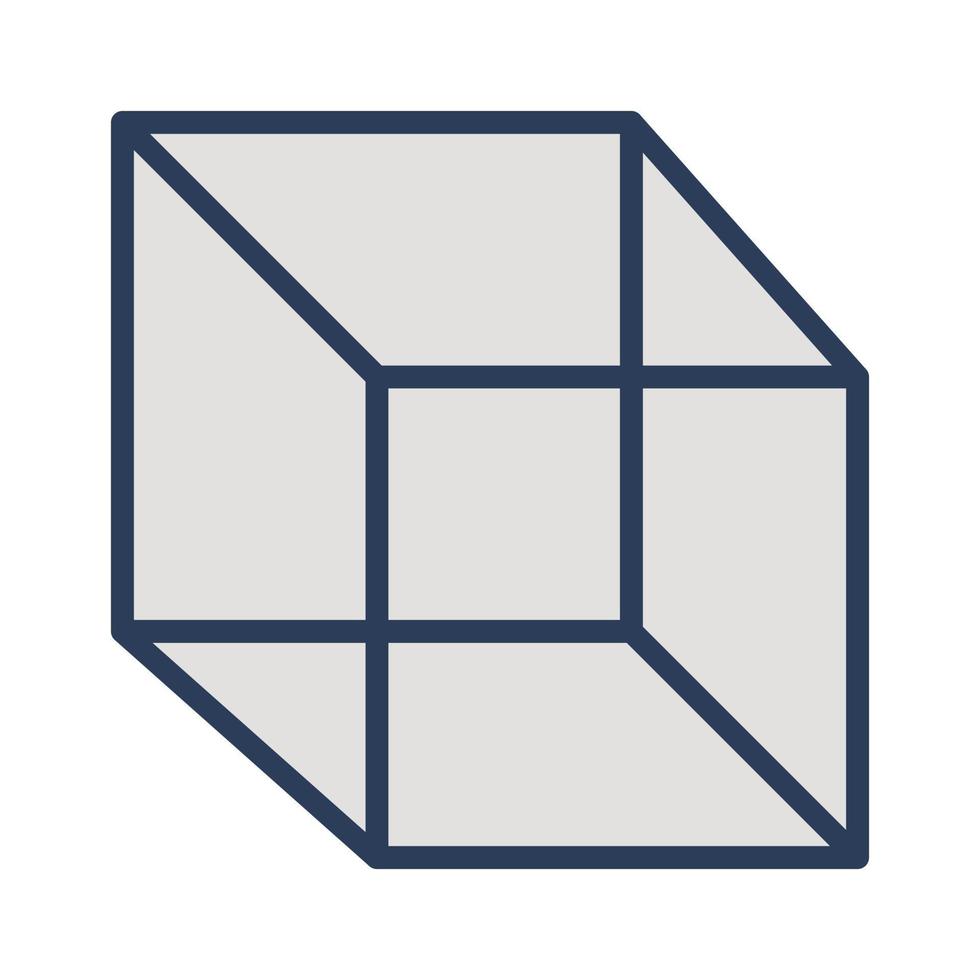 Cube Vector Icon