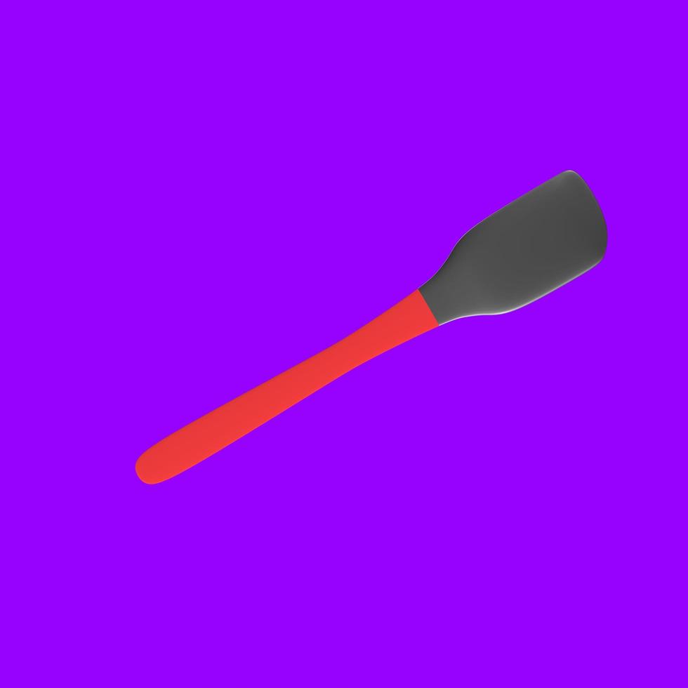 Spatula isolated on background photo