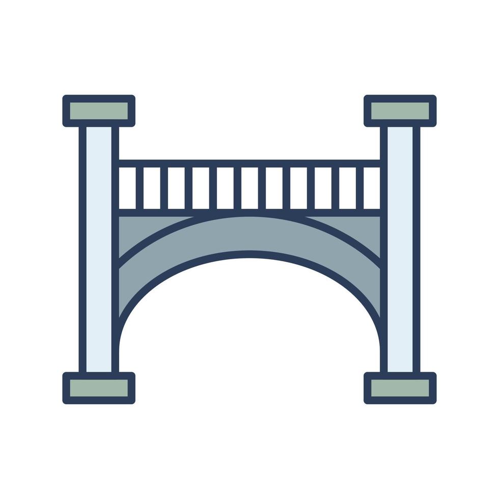 icono de vector de puente