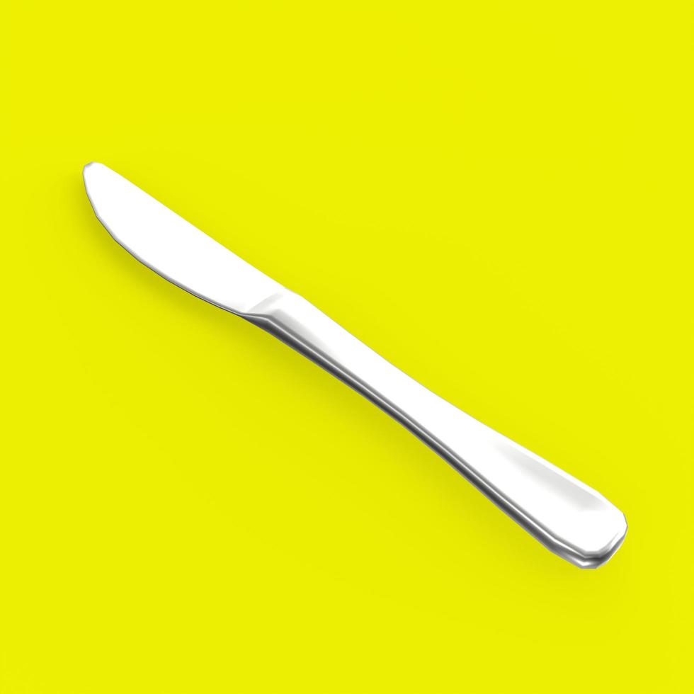 Kitchen knife on a background photo