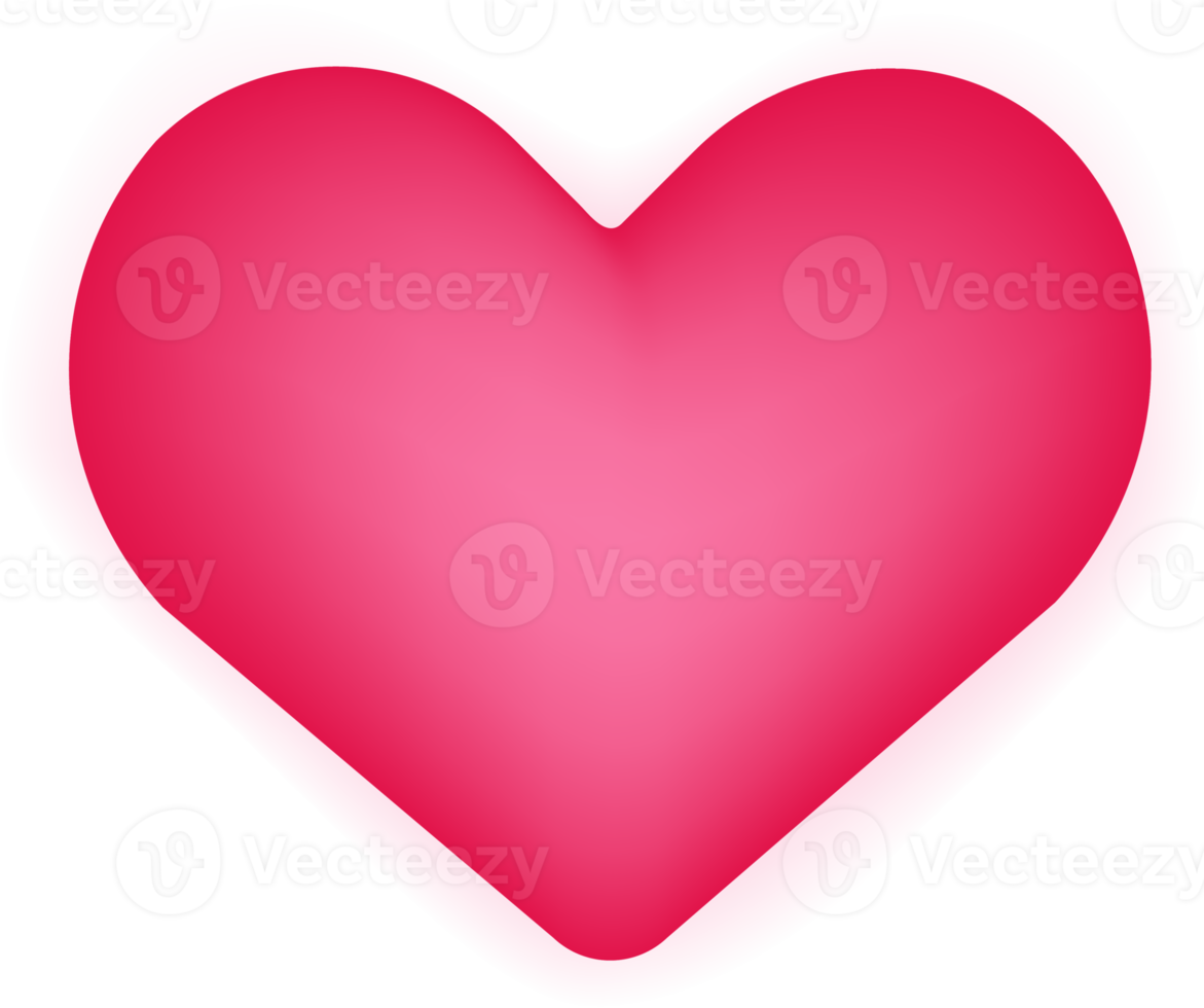 Valentine Red Heart png