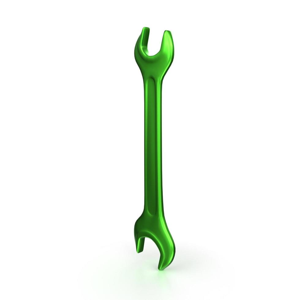 wrench isolated on background photo