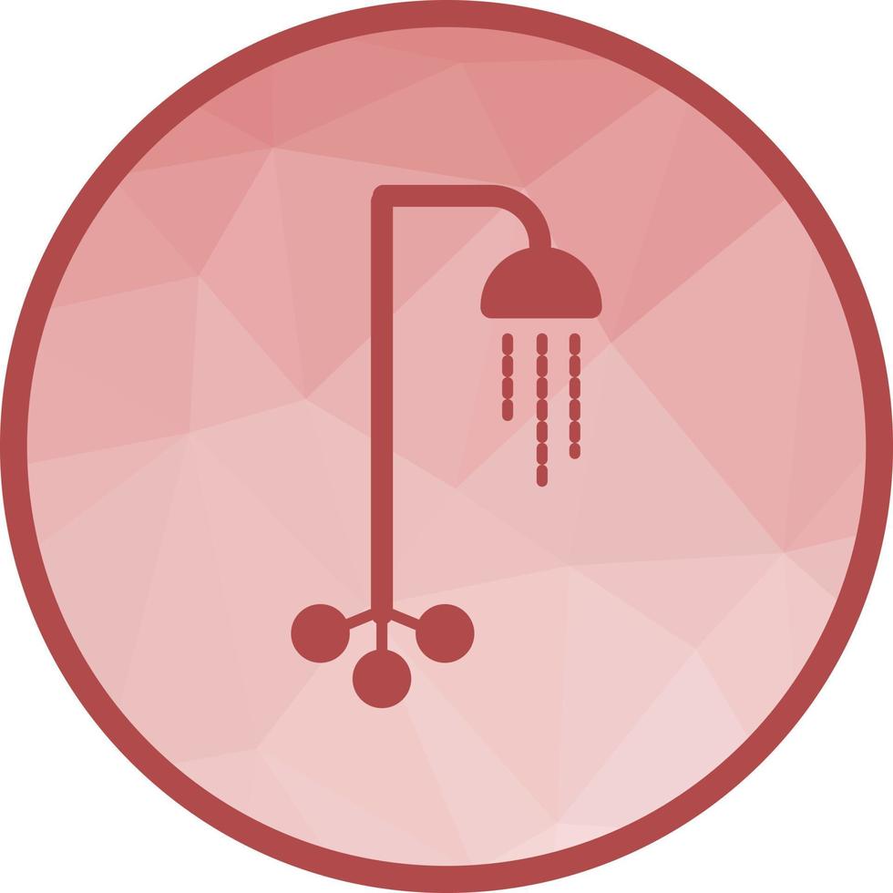 Shower Low Poly Background Icon 16713498 Vector Art at Vecteezy