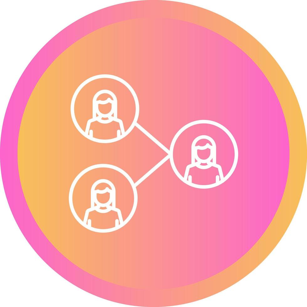 Social Finance Vector Icon