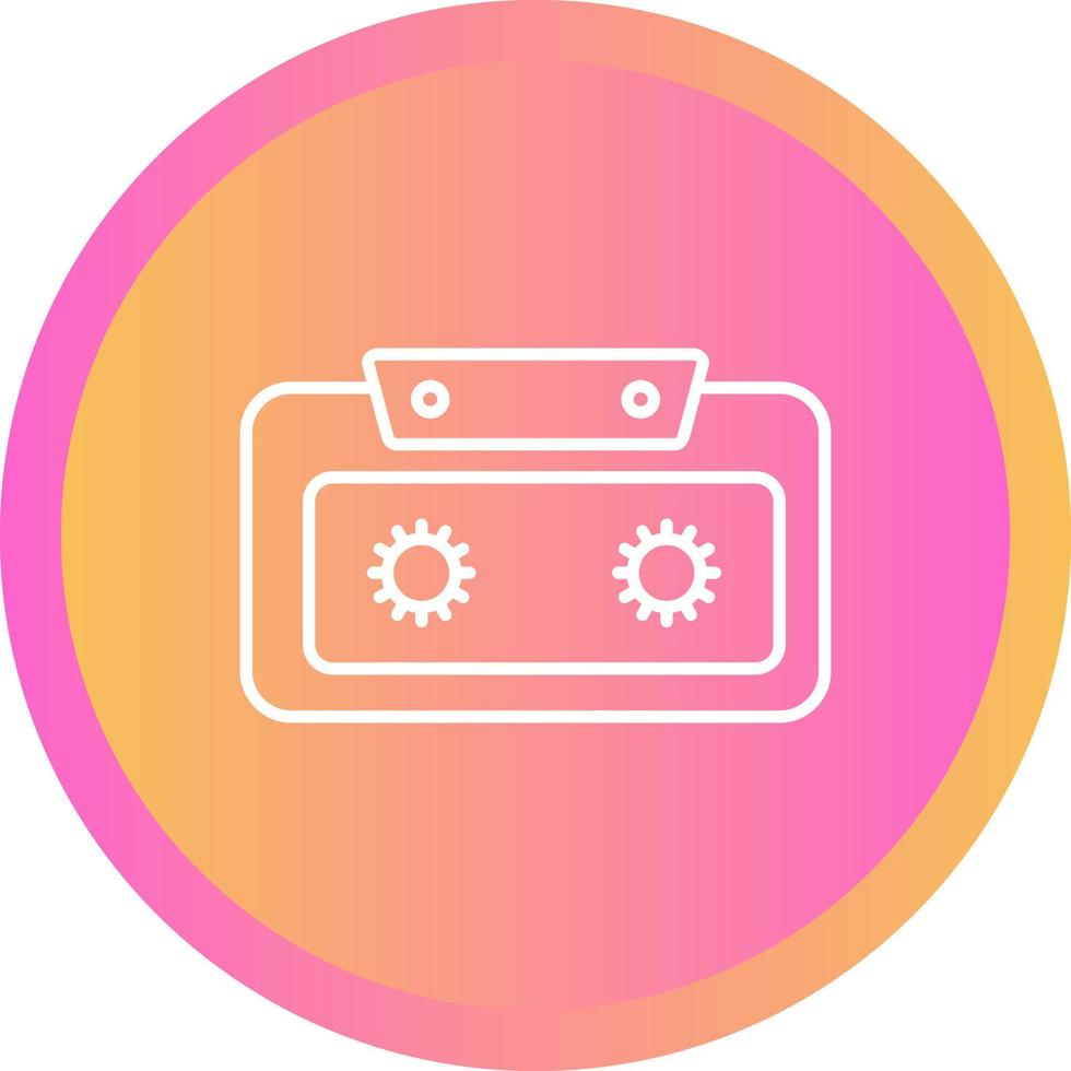 Cassette Vector Icon