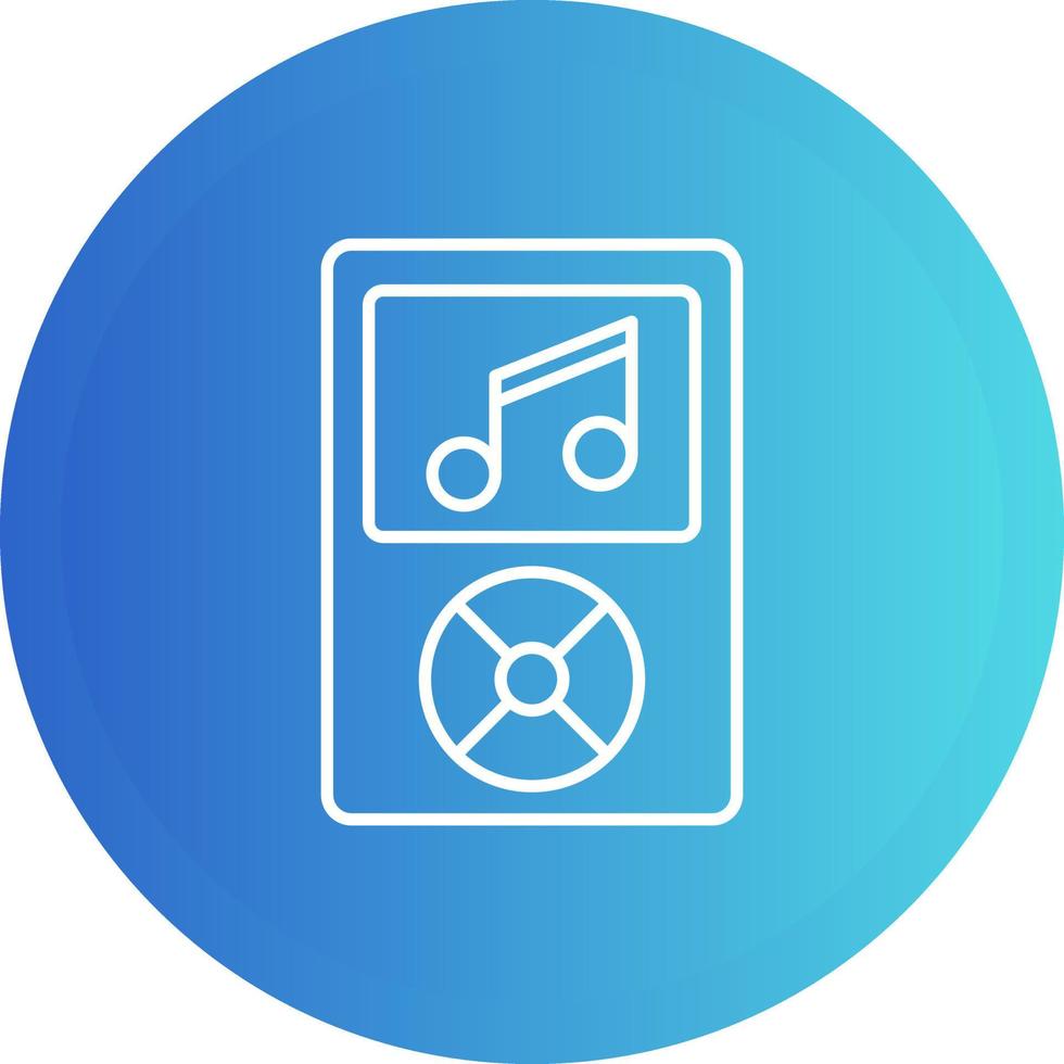 Music Player Vector Icon