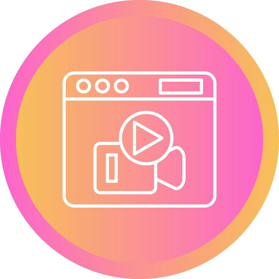 Vlog Vector Icon
