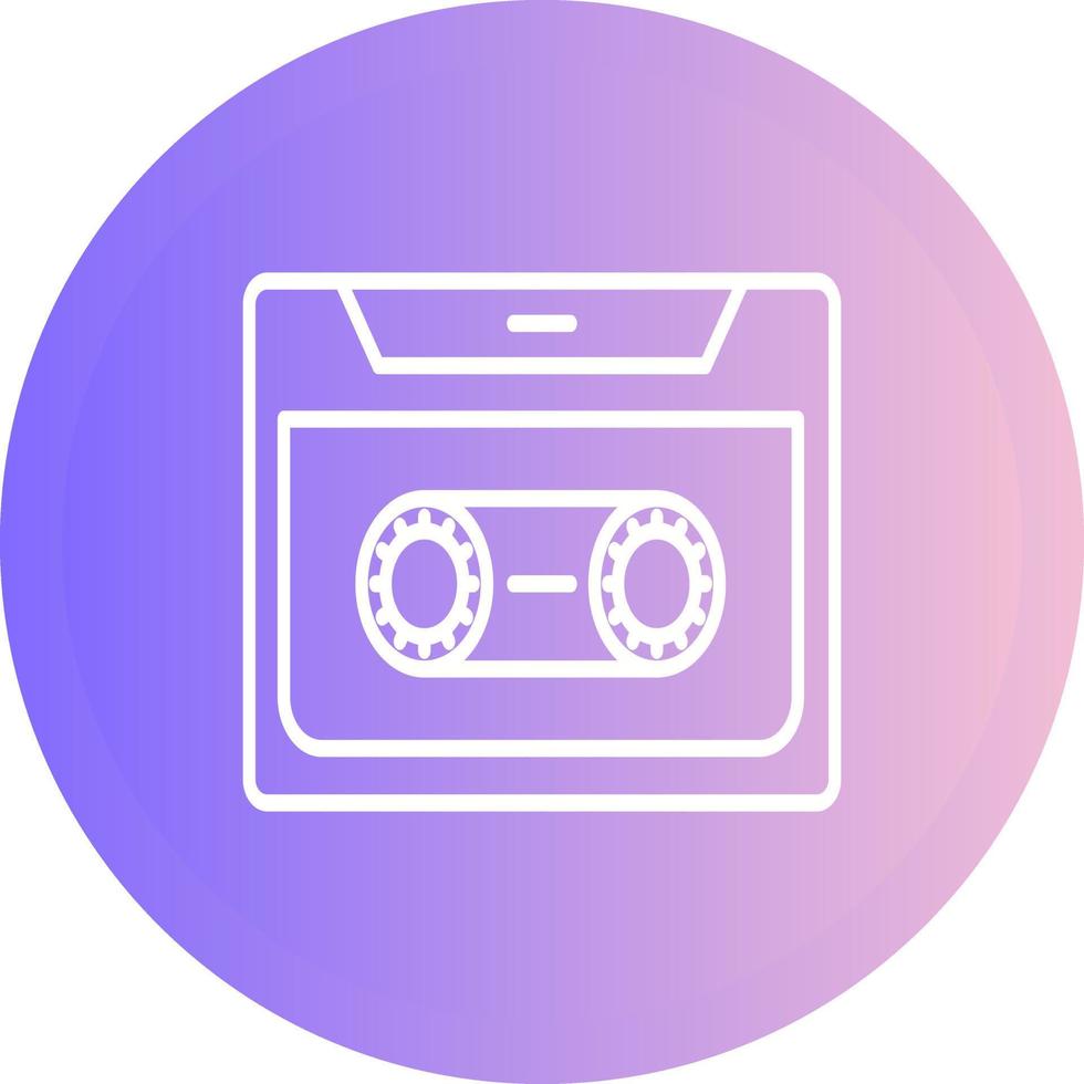 Cassette Vector Icon